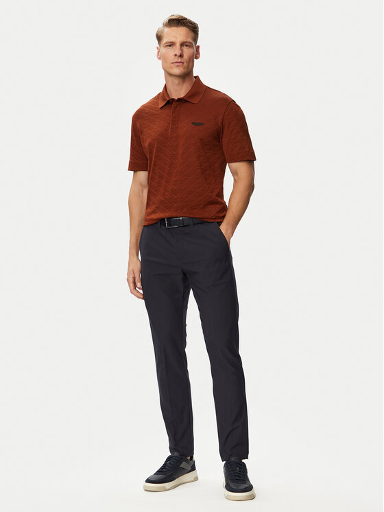 BOSS BOSS Polo C-Prout 180_AM 50565174 Marrón Regular Fit
