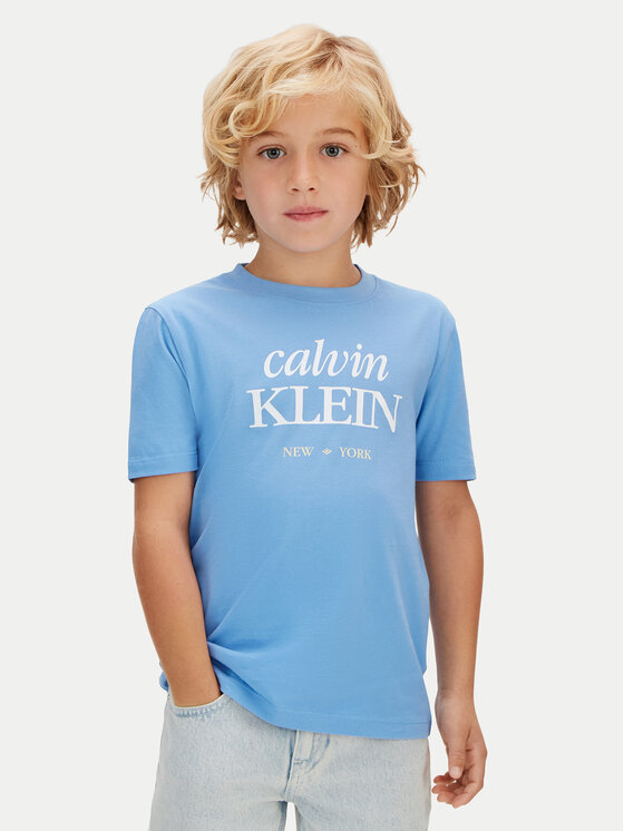 Calvin Klein Jeans Calvin Klein Jeans Camiseta LVCKSJA07B Celeste Regular Fit