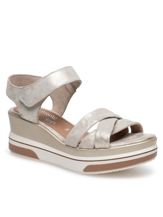 Remonte Sandále Remonte D1P51-90 Zlatá