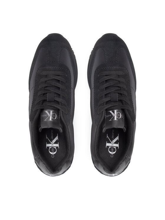 Calvin Klein Jeans Сникърси Calvin Klein Jeans Retro Runner 1 YW0YW00516 Черен
