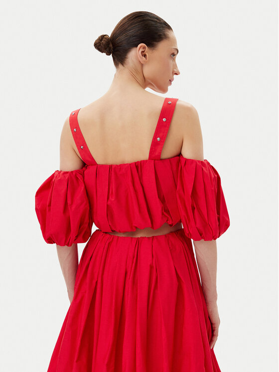 PINKO PINKO Top 105176 A2LD Rojo Regular Fit