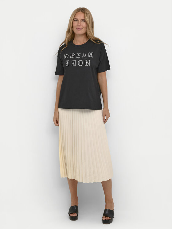 Kaffe Kaffe Футболка Jenny 10508462 Чорний Regular Fit