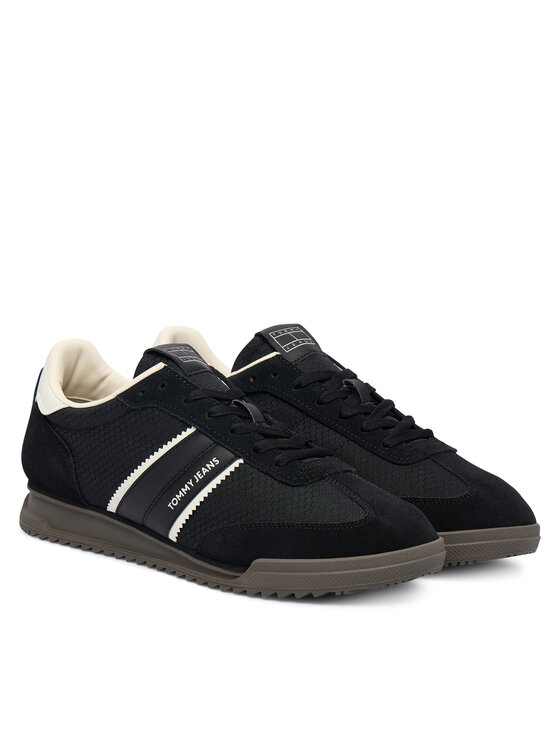 Tommy Jeans Sneakersy Tommy Jeans Tjm Retro Runner Cleated Winter EM0EM01664 Čierna
