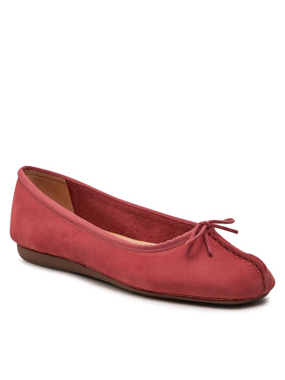 Clarks Baleríny Clarks Freckle Ice 26176285 Růžová