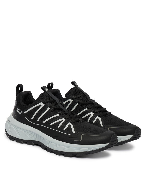 Jack Wolfskin Трекінгові черевики Jack Wolfskin Wild Hike Low M A65579 Чорний
