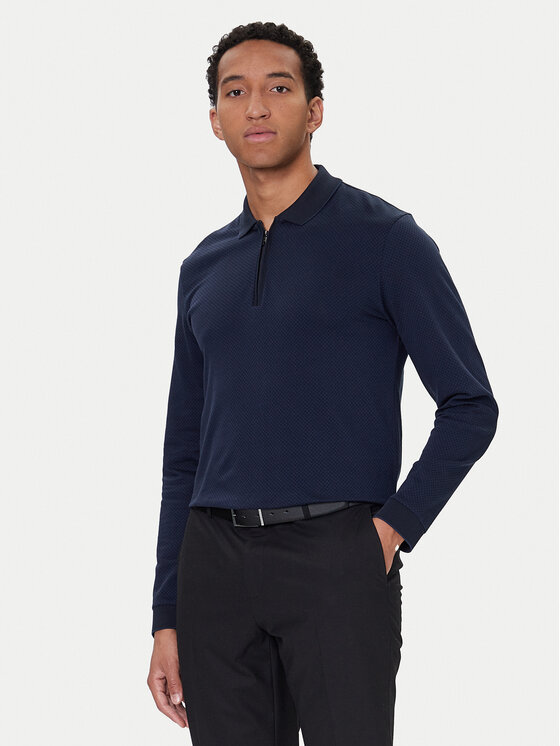 BOSS BOSS Polo H-Peduzzi 06 50549583 Azul marino Regular Fit