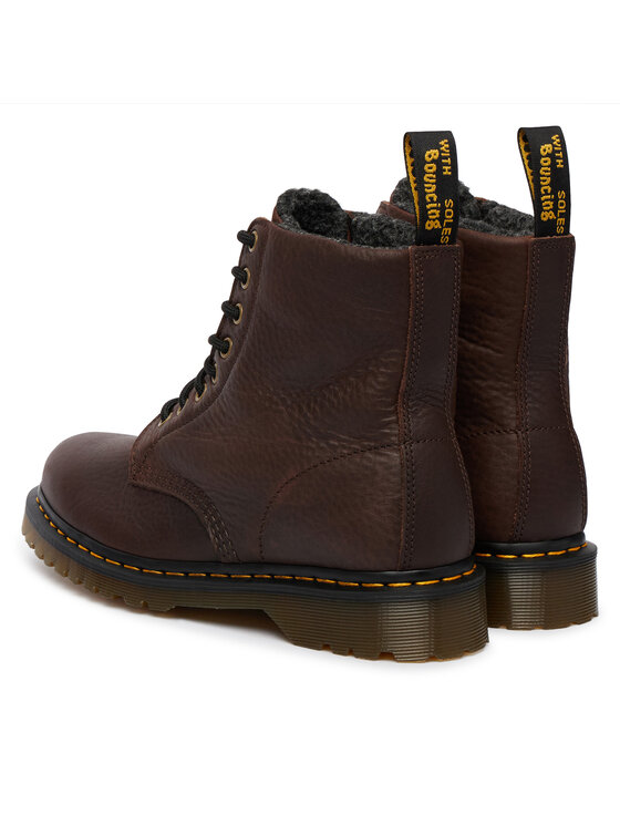 Dr. Martens Žygio batai Dr. Martens 1460 Fleece Lined Grizzly DM31873201 Ruda