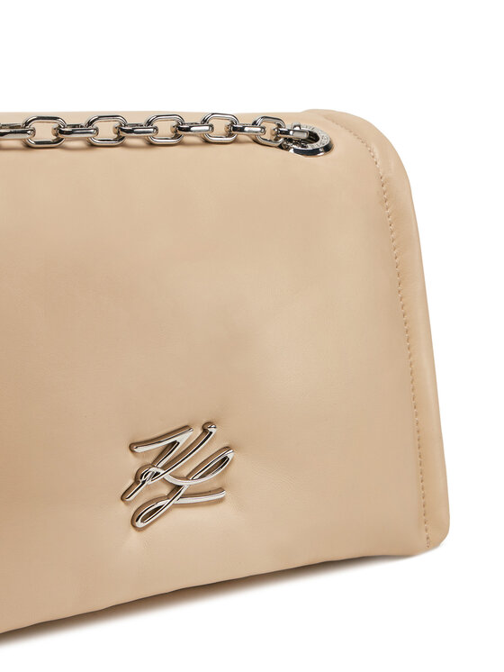 KARL LAGERFELD Ročna torba KARL LAGERFELD A1W30173 Bež