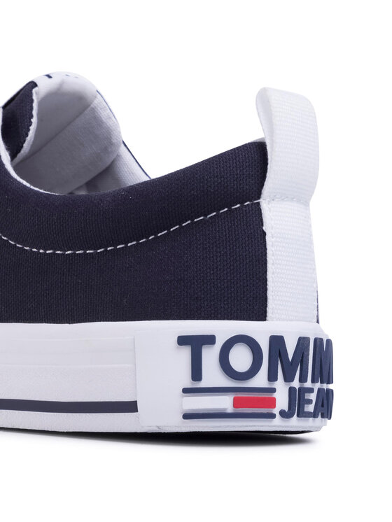 Tommy Jeans Zapatillas de tenis Tommy Jeans Lowcut Essential Sneaker EN0EN00794 Azul marino