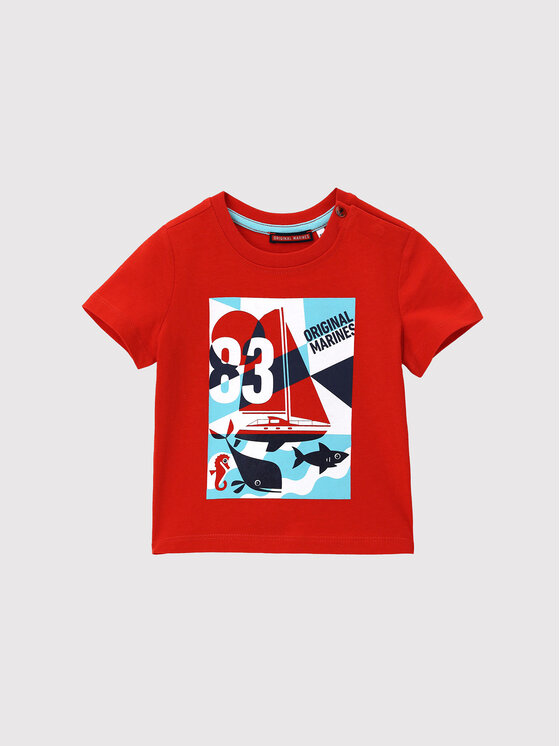 Original Marines Original Marines Camiseta DCP0405NM Rojo Regular Fit
