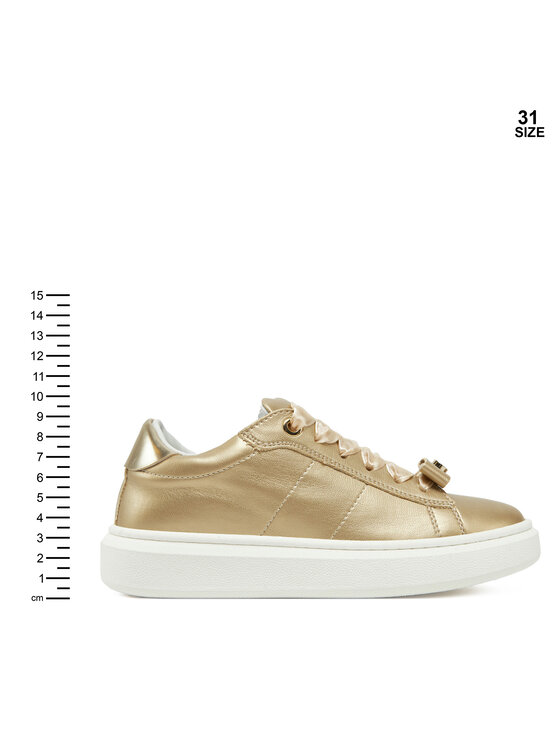 Calvin Klein Jeans Sneakersy Calvin Klein Jeans Low Cut Lace-Up Sneaker V4A9-83046-1322 M Złoty
