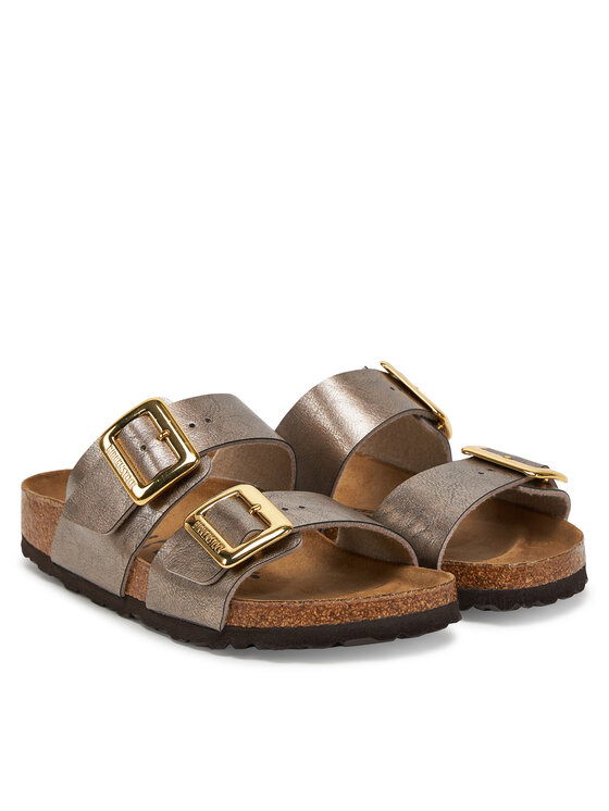 Birkenstock Шльопанці Birkenstock Sydney Cushion Buckle 1029372 Золотий