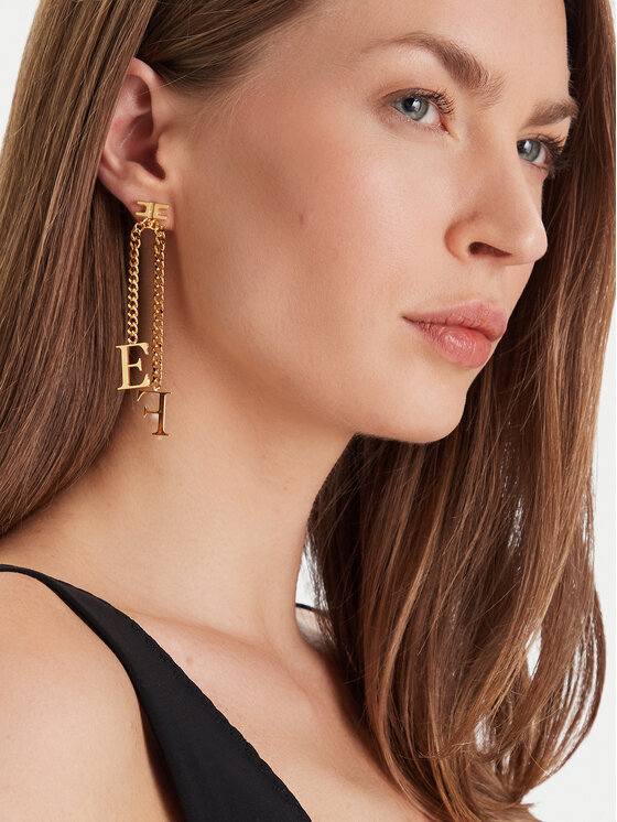 Elisabetta Franchi Uhani Elisabetta Franchi OR-17A-56E2-V220 Zlata