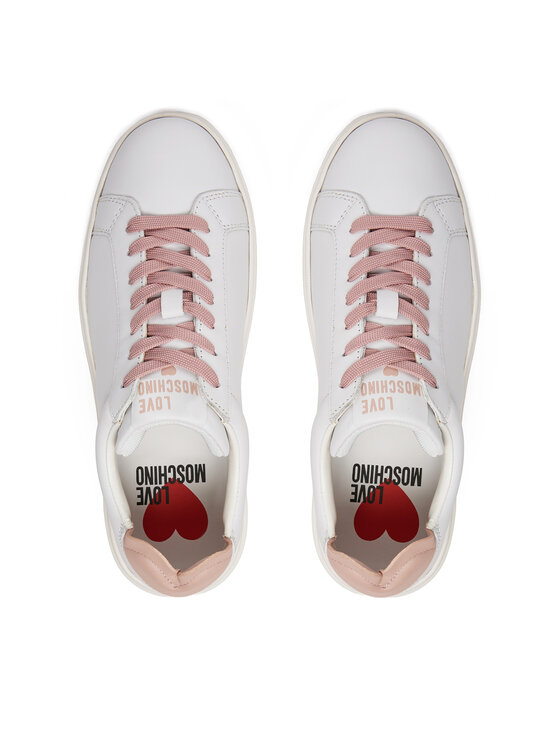 LOVE MOSCHINO Снікерcи LOVE MOSCHINO JA15174G1MIA310C Білий