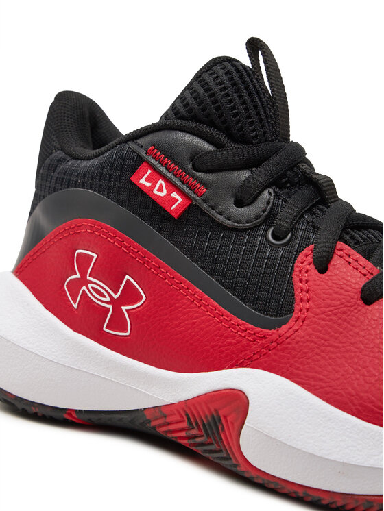 Under Armour Krepšinio batai Under Armour Pre-School UA Lockdown 7 3028514 Raudona