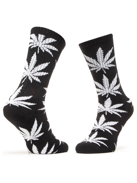 HUF Dlhé ponožky HUF Essentials Plantlife Sock 3-Pk SK00465 r.OS Biela