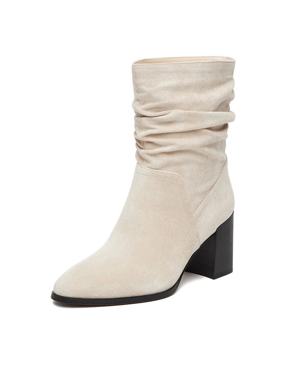 Nine West Μποτάκια Nine West CEO-JAMILAH-01 Μπεζ