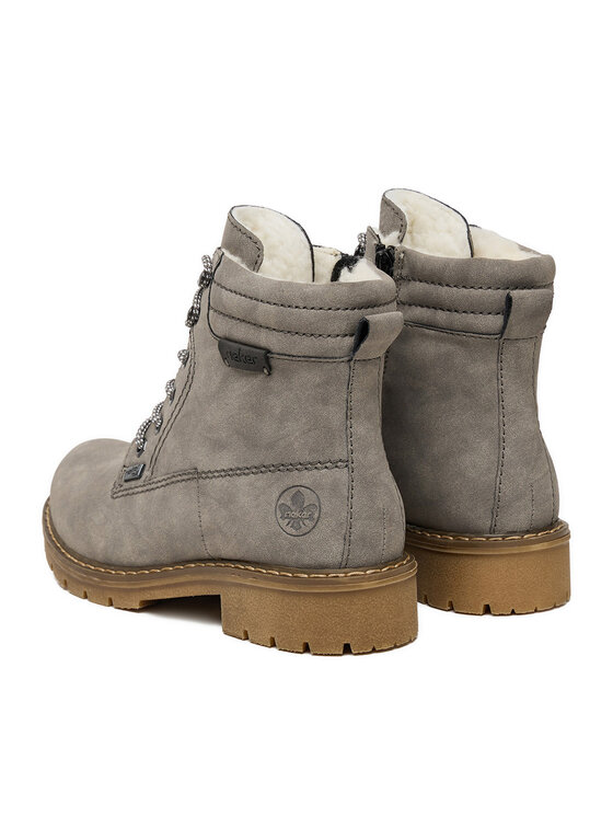 Rieker Šnurovacia obuv Rieker CEO-Y9125-40 Sivá