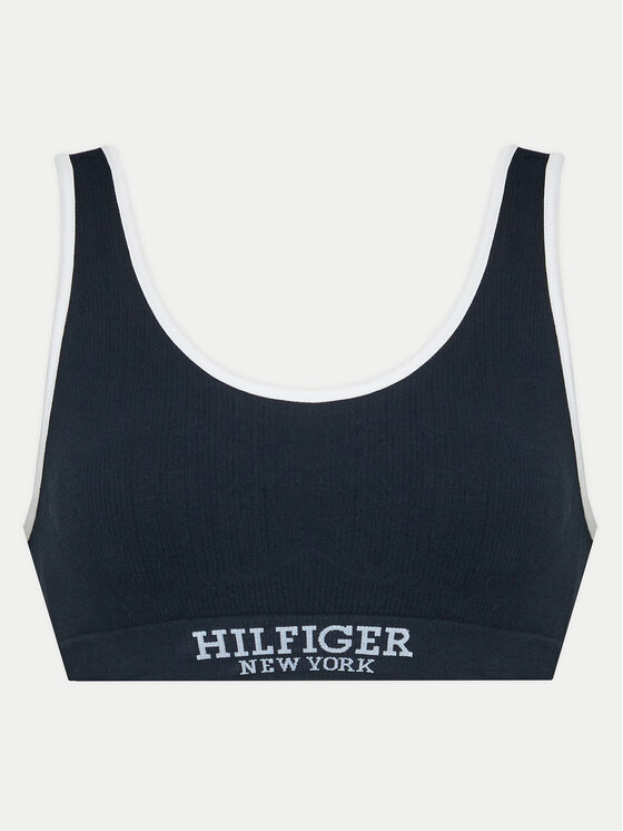 Tommy Hilfiger Tommy Hilfiger Sportinė liemenėlė UW0UW05217 Tamsiai mėlyna