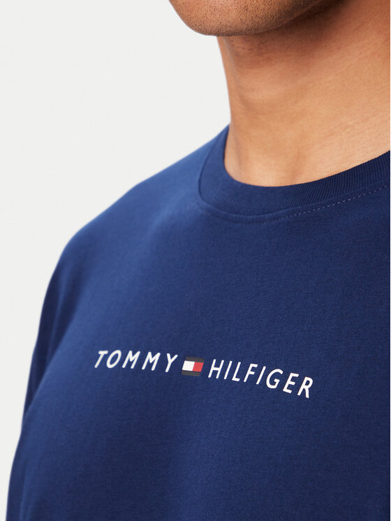 Tommy Hilfiger Tommy Hilfiger Camiseta UM0UM03685 Azul Regular Fit