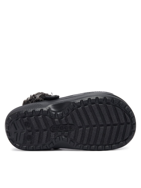 Crocs Шльопанці Crocs Classic Fleece Lined Clog K 212856 Чорний