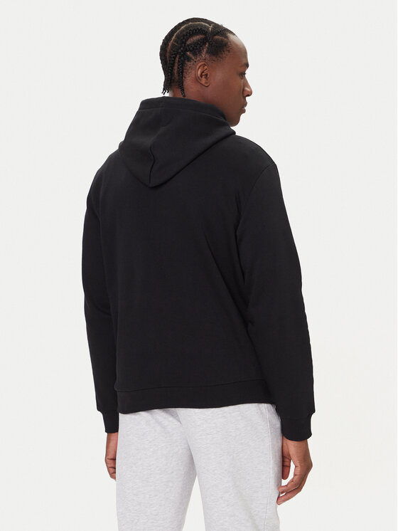 Kappa Kappa Felpa Malmo 3 341M43W Nero Regular Fit