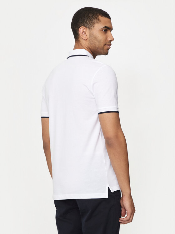 BOSS Boss Поло Parlay 190 50494697 Білий Regular Fit
