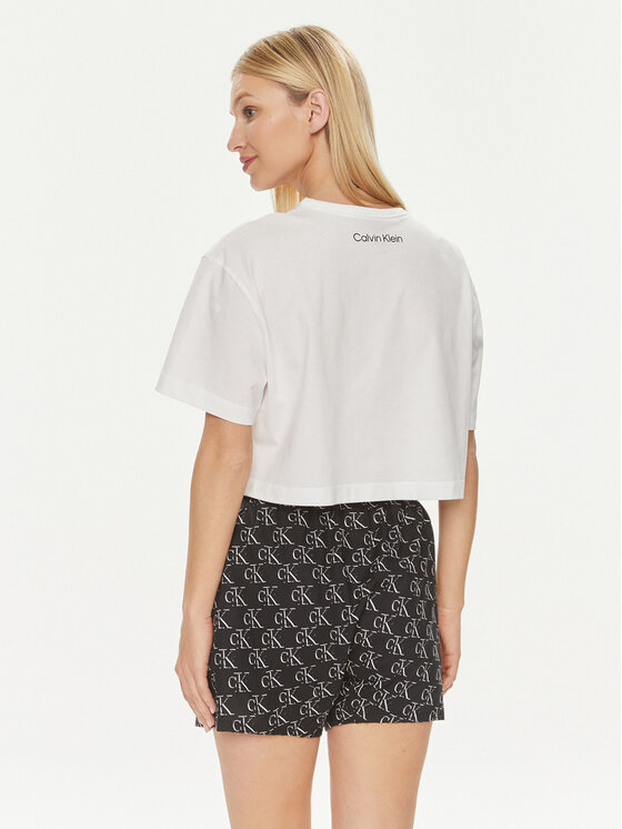 Calvin Klein Underwear Calvin Klein Underwear Πιτζάμα 000QS7180E Σκούρο μπλε Relaxed Fit
