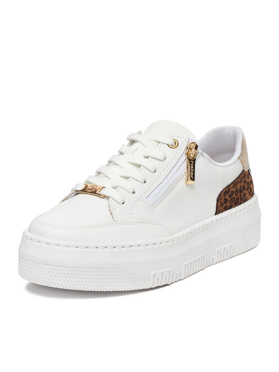 Rieker Sneakersy Rieker M1900-80 Bílá