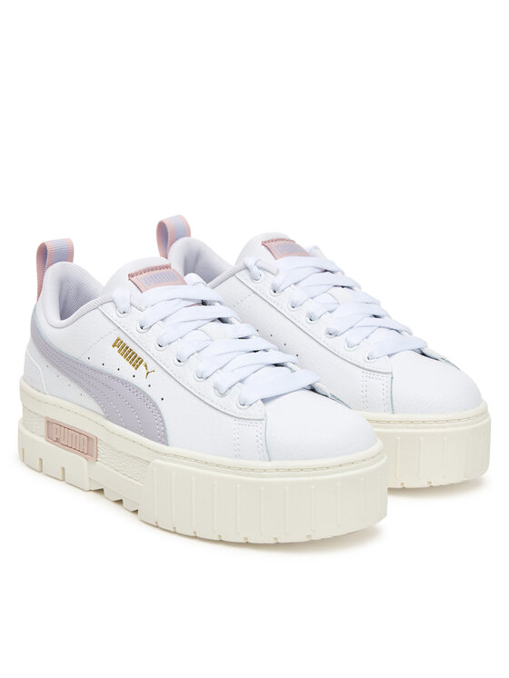 Puma Снікерcи Puma Mayze Lth Jr 384527 33 Білий