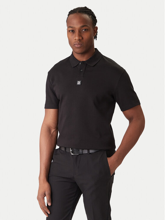 HUGO HUGO Polo Deabono_D 50517638 Negro Regular Fit
