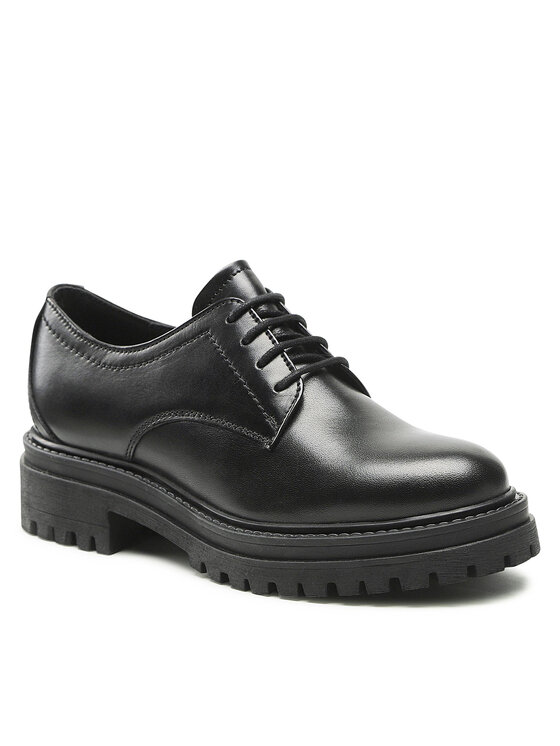 Geox Oxfords Geox D Iridea M D26HRM 00043 C9999 Μαύρο