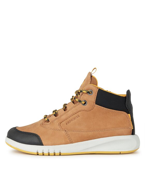 Geox Sneakers Geox J Aeranter Boy Abx J04CYA 0CL11 C6F2G S Maro