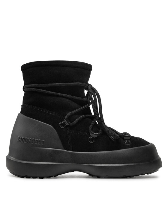 Moon Boot Škornji za sneg Moon Boot Luna Boot Suede 80D2480030 Črna