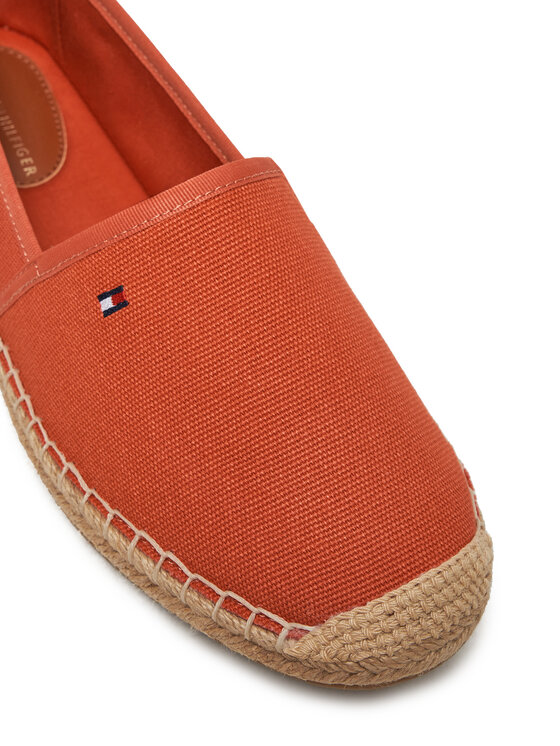 Tommy Hilfiger Espadrile Tommy Hilfiger Flag Canvas Espadrille FW0FW08541 Crvena