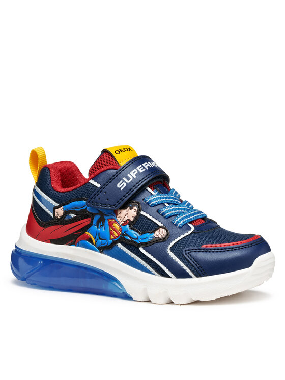 Geox Sneakersy Geox J Ciberdron J56LBD 05411 C0200 D Niebieski
