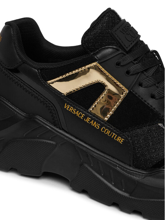 Versace Jeans Couture Снікерcи Versace Jeans Couture 80VA3SC4 ZSE18 899 Чорний