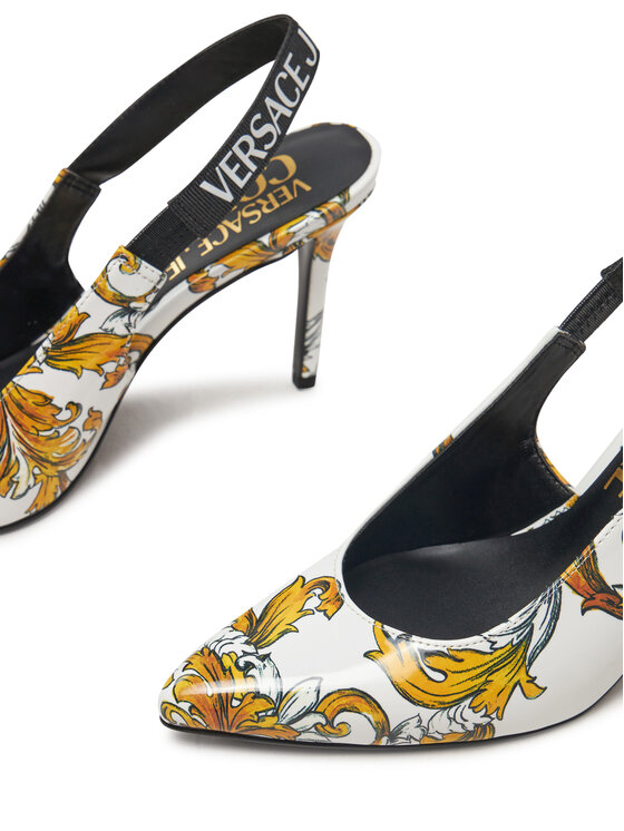 Versace Jeans Couture Lodičky Versace Jeans Couture 78VA3S52 Biela