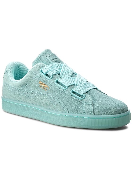 Puma Sneakersy Puma Suede Heart Reset Wn's 363229 01 Zelená