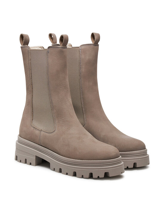 Tamaris Členková obuv s elastickým prvkom Tamaris 1-25498-41 Sivá