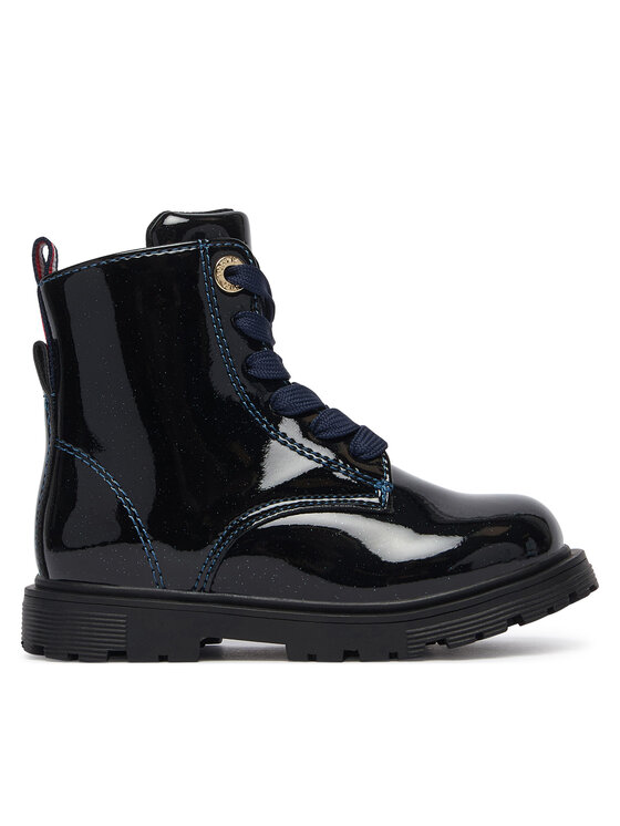Tommy Hilfiger Schnürschuhe Tommy Hilfiger T1A5-35153-1237 M Dunkelblau