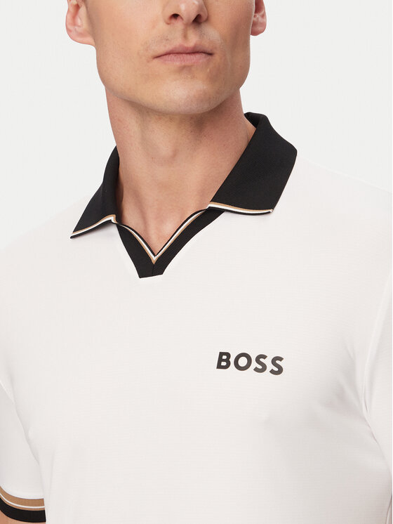 BOSS BOSS Polo Serve 2 50559200 Blanco Slim Fit