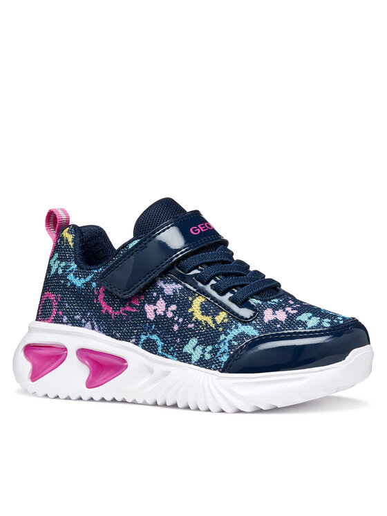 Geox Tenisice Geox J Assister Girl J45E9B 0GFHH C4356 M Tamnoplava