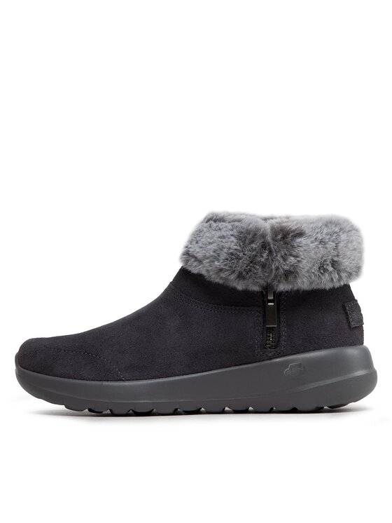 Skechers Škornji Skechers On-The-Go Joy 144003/CHAR Siva