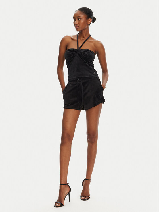 Juicy Couture Juicy Couture Sportiniai šortai Eve JCBHS224801 Juoda Regular Fit