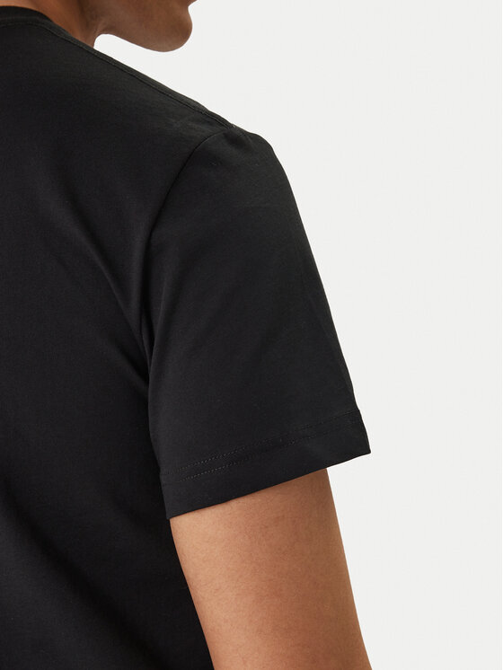 Versace Jeans Couture Versace Jeans Couture Camiseta 80GAH6SB JS541 Negro Slim Fit