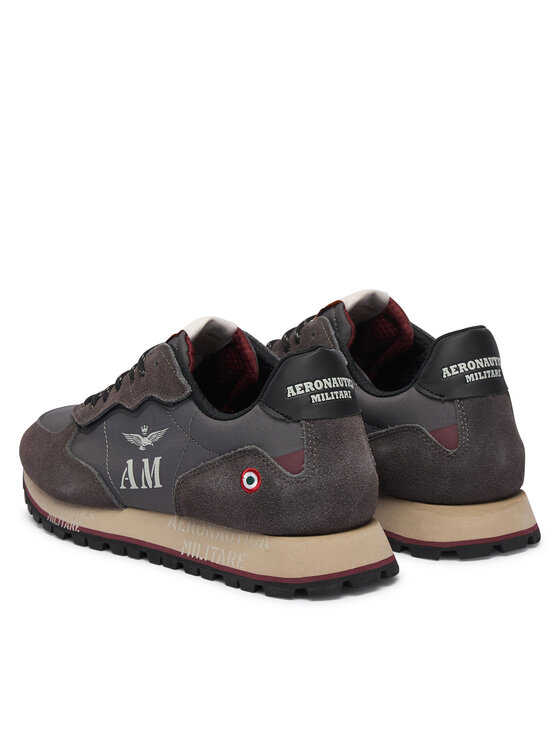 Aeronautica Militare Sneakersy Aeronautica Militare 262SC0320UPL00313 Sivá