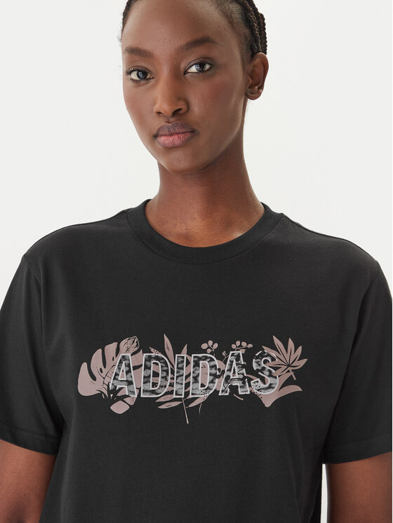 adidas adidas Camiseta Animal Graphic KB7147 Negro Regular Fit