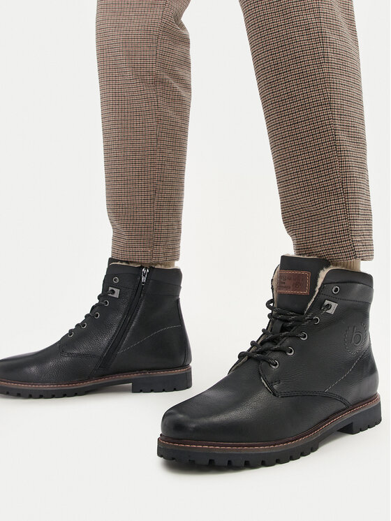 Bugatti Outdoorová obuv Bugatti BUGATTI-321AOQ521200 1000 SCHWARZ Čierna