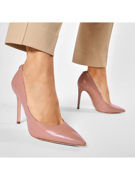 Guess Туфлі на шпильці Guess Gavi4 FL5GV4 LEA09 Бежевий